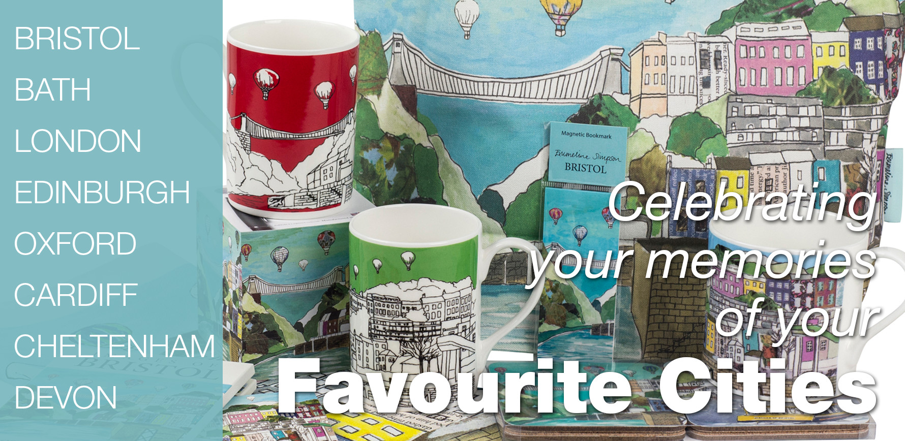 Celebrating your memories of your favourite cities