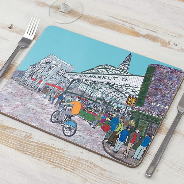 Borough Market London Placemat